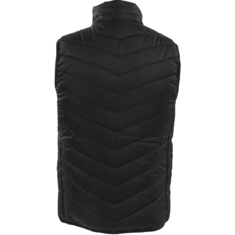 Gilet chauffant électrique 17 zones, température constante intelligente, 4 interrupteurs, 3 vitesses, gilet chauffant Intelligent,noir L