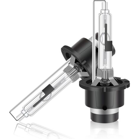 D2S LED xénon Ampoule, 6000K 35W ampoules au xénon blanc diamant,  croisement HID pour groupes HID, lot de 2