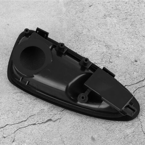 Poignée de porte intérieure, poignée noire ferme et solide, facile à installer, sensation tactile confortable pour SEAT Ibiza 2009-2017