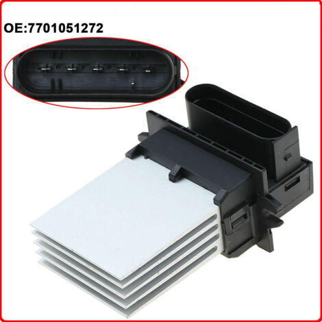 pour résistance chauffage clio 2 Pièces de rechange pour la résistance du moteur du ventilateur 7701051272 Convient pour Clio II BB0/1/2, CB0/1/2, Thalia LB0/1/2