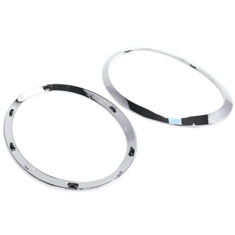 Zoternen Anneau de garniture de phare de remplacement, 2 pièces, pour BMW MINI COOPER F55/F56/F57 2014-2021 OEM 51137300631, 51137300632, 51712355791, 51712355798