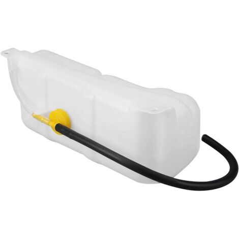Zoternen – Bouteille de débordement liquide refroidissement – Réservoir double tuyau pour Nissan Patrol GQ/Ford Maverick 88-94 – Plastique ABS résistant