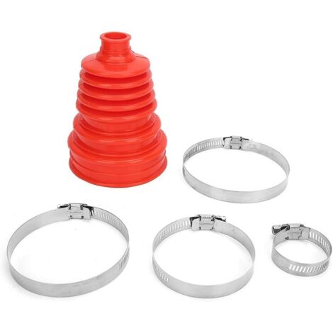 Soufflet d'essieu en silicone, ensemble de soufflets Akozon, soufflet d'essieu extensible universel, soufflets de joint homocinétique divisés pour arbre de transmission, soufflet d'arbre de transmissi