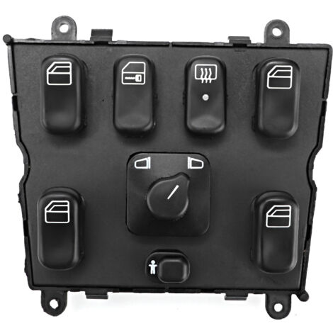 Interrupteur principal de lève-vitre électrique de remplacement A1638206610 pour Mercedes Benz W163 ML320