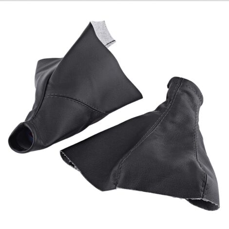 Soufflet De Levier De Vitesse En Cuir Noir Pour Mercedes W202 Classe C (1993-2001) - Neuf