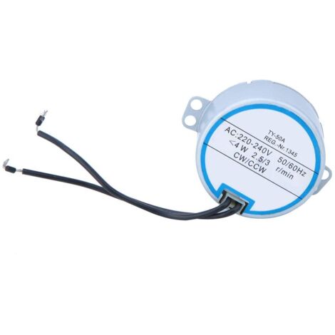Moteur TY-50A, moteur synchrone de haute qualité avec télécommande 220-240 V CW/CCW pour ventilateurs à tête mobile