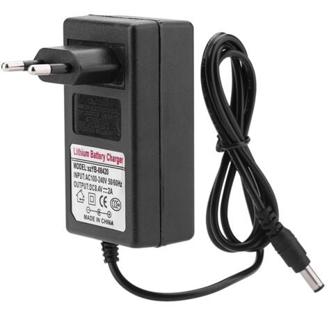 Adaptateur secteur de remplacement pour chargeur de batterie au lithium-ion 8.4V 2A pour voiture d'équilibre de voiture jouet,A