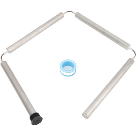 Zoternen – Tige d'anode flexible en magnésium 42' – Filetage 3/4 NPT – Résistance à la corrosion – Compatible chauffe-eau Rheem