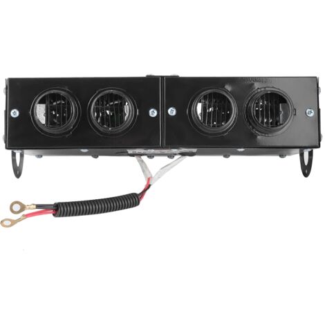 Zoternen – Chauffage de voiture 12V 800W – Dégivrage et désembuage rapide – Ventilateur avec 4 sorties d'air – Température jusqu'à 80°C