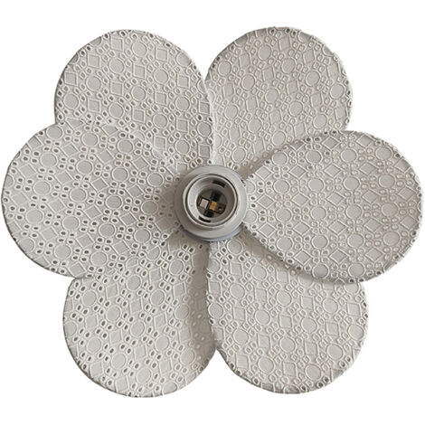 Applique murale Flora broderie anglaise D32cm (1/5)