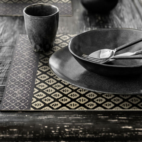 Set de Table Beija Flor PJ2 effet Tissage modèle Jaipur (1/2)