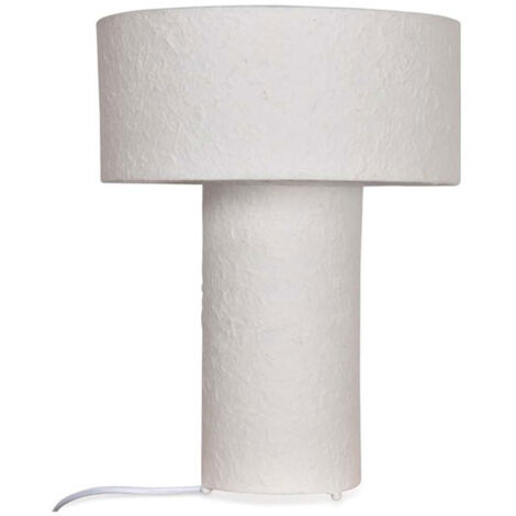 Lampe à poser en papier mâché blanc - Opjet (1/5)