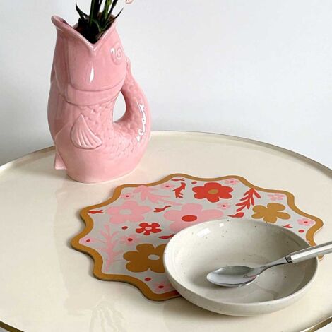 6 Repose-Couverts En Céramique Forme Poisson - Adorables Et Pratiques Pour Décorer La Table (Cadeau Déco)