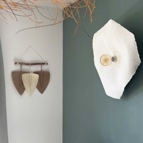 Applique murale en papier mâché Louisa D60cm (1/5)