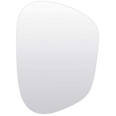 Miroir forme Organique en verre clair à accrocher au mur (1/4)