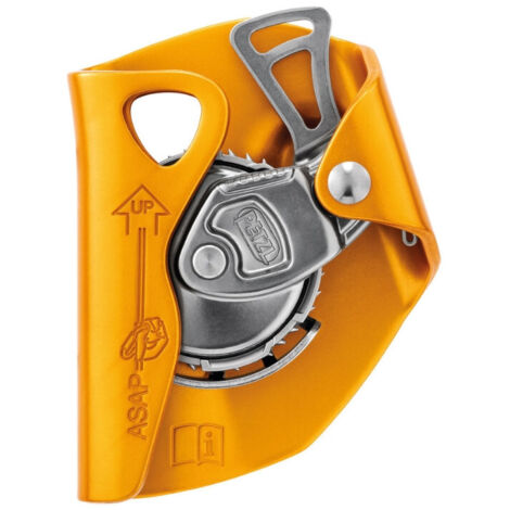 Petzl – Anti-chute mobile ASAP B070AA00 – Norme EPI – Système de blocage automatique – Compatible cordes 10 à 13 mm