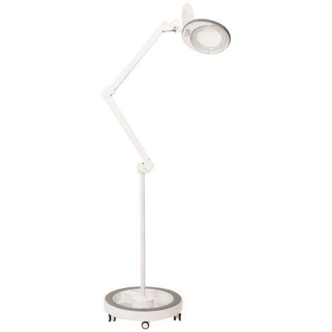 Lampe loupe LED 721X-MKIII, avec support roulant 6159