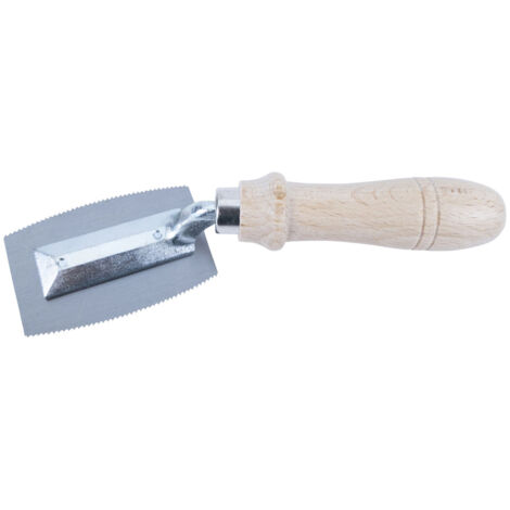 Couteau à placage avec poignée en bois (1/3)