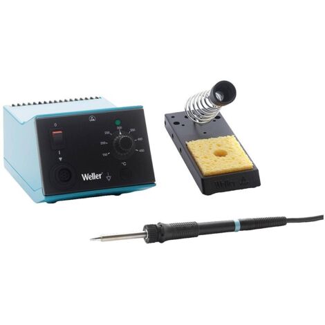 Station de soudage analogique 95W – Température 150-450°C – Écran LED – Sécurité ESD – Fer WSP 80 pour travaux précis – Weller