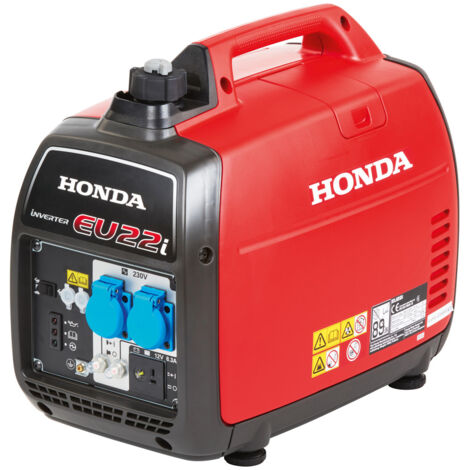 Honda – Groupe électrogène inverter 2,2 kW – Moteur GXR120 – Autonomie jusqu'à 9h – Niveau sonore 90 dB(A) – Idéal pour appareils sensibles - EU22i (1/5)