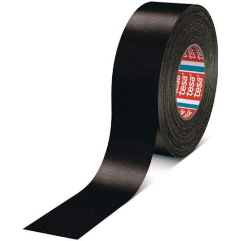 Ruban en tissu tesaband® Premium 4651 noir L.50m l.38mm Rl.
