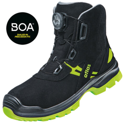 Chaussures de sécurité montantes Atlas FLASH 8255 XP BOA ESD S3, largeur 10 taille 39
