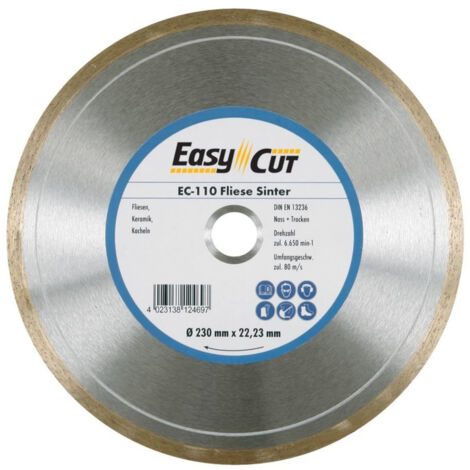 Disque diamant EC-110 115x1,5x 7x22,23mm Cedima (1/2)
