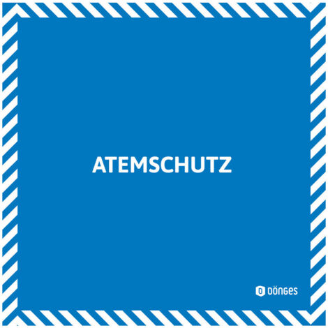 Plane Atemschutz, 200 x 200 cm kombinierbar, schwer entflammbar