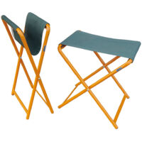 Chaise à souder les cbles 85 pliante, avec sige en toile