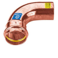 3 x Pressfitting Kupfer 90° Winkel - Bogen innen - außen