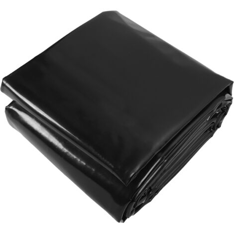 Revestimiento De Estanque PVC 10m X 6m 0.5mm Revestimiento Negro Para