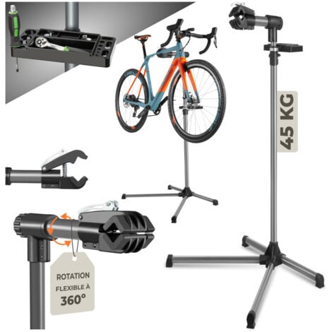 Pied d'atelier vélo support de montage pour tous les modèles courants