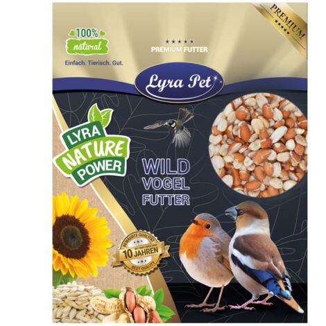 10 kg de noyaux d'arachide Lyra Pet® fendus mélangés blanchis et avec la peau HK Argentine (1/5)