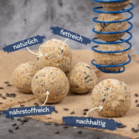 100 pcs. Lyra Pet® Boulettes toute l'année sans filet à 90 g = 9 kg