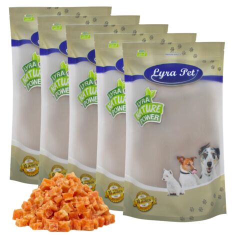 1 kg de cubes de poulet Lyra Pet® au poisson