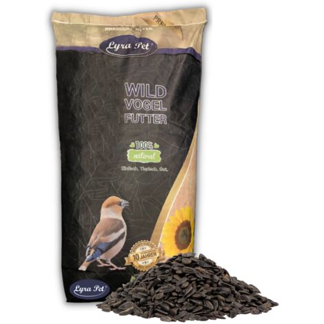 10 kg de graines de tournesol noires Lyra Pet®
