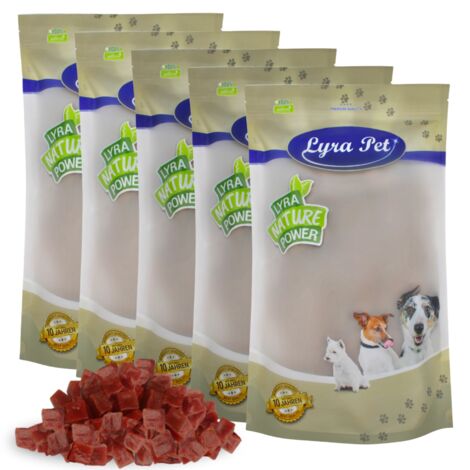 1 kg de cubes de magret de canard Lyra Pet