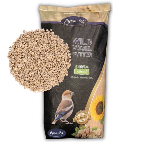 10 kg de graines de tournesol Lyra Pet® décortiquées PAUSE Nouvelle récolte