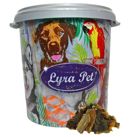 5 kg de Lyra Pet® Petites peaux de bœuf en baril de 30 L