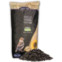 Lyra Pet – Graines de tournesol noires 25 kg – 100% naturelles – Riche en protéines et matières grasses – Pour oiseaux sauvages