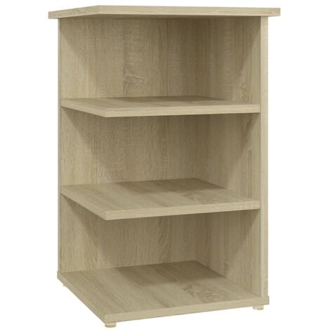 Armoire latérale,Chêne sonoma,35x35x55 cm,Aggloméré,Facile à nettoyer