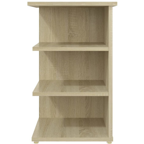 Armoire latérale,Chêne sonoma,35x35x55 cm,Aggloméré,Facile à nettoyer