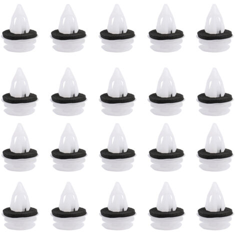 10 Clip A Gancio In ABS Per Meccanismi Push Pull | Facili Da Installare | Per Botole E Sportelli In Cartongesso - Foto 4