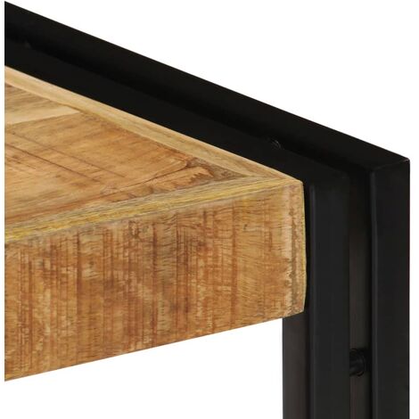 Meuble TV 90x30x40 cm Bois de manguier massif vidaXL
