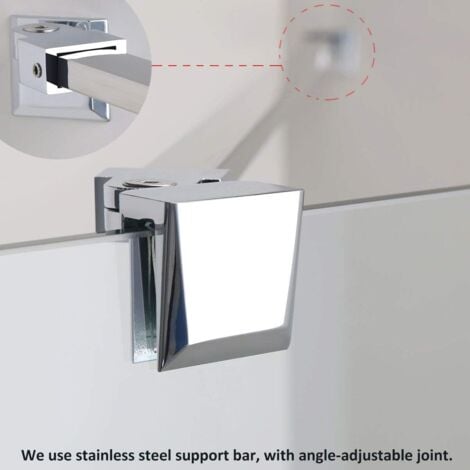 SONNI Haltestange Dusche Duschwand Edelstahl