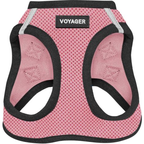 Voyager Step-in Air Hondentuig - All Weather Mesh, instapvest harnas voor kleine en middelgrote honden van Best Pet Supplies - koningsblauw (bijpassende trim), XXS (borst: 26,5-33 cm fit katten