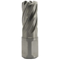 Euroboor HCS.190 HSS Kernbohrer - Bohrtiefe: 30 mm - Außendurchmesser: 19 mm - Anschluss: Weldon - Größe: 19,05 mm - Pilot Pin Hole 6,35 mm