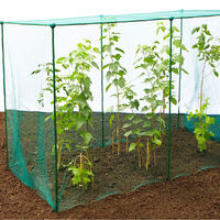 Build-a-Cage Fruit & Veg Cage with Bird Net - 4m x 1m x 1.875m high