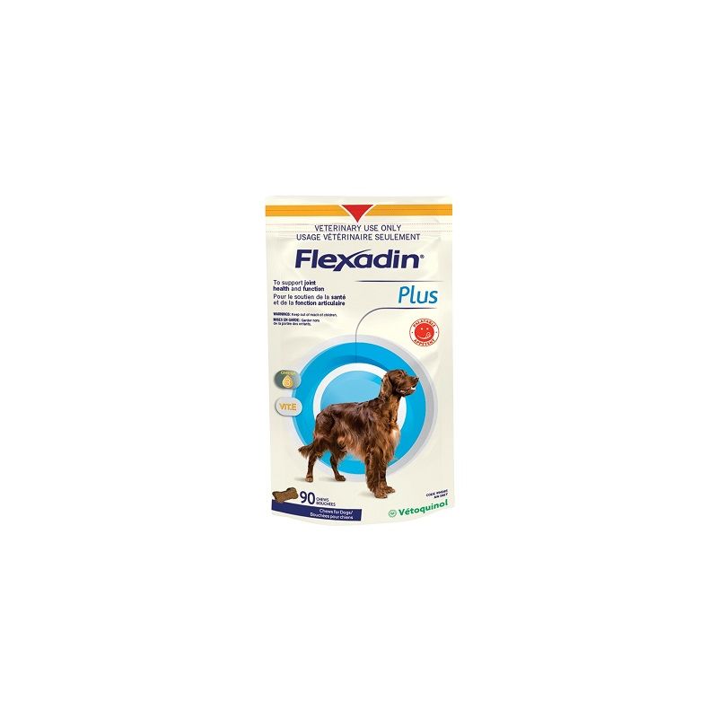 Alimenticio De Perros flexadin plus 90 tabletas cuidados razas medianos y grans vetoquinol max envase con comprimidos complementario para mascotas 10