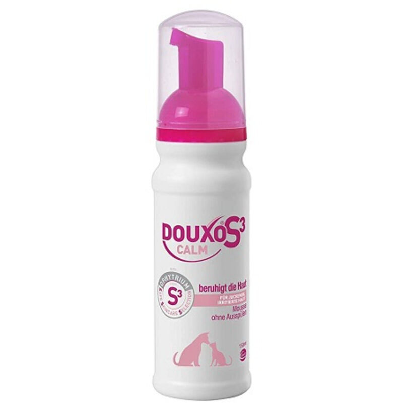 Douxo S3 Mousse para perros y gatos higiene de pieles sensibles alivia protege fragancia 150ml ceva calmante 150 crema cm0000005310